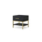 Twenty10 Designs Tulip Wenge 1 Drawer Bedside Table