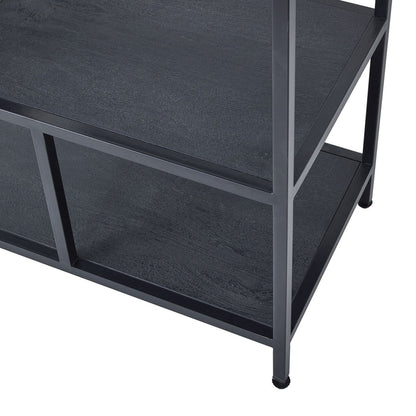 Hill Interiors Large Black Multi Shelf Unit