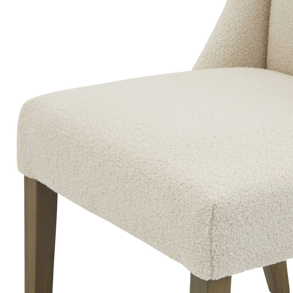 Hill Interiors Compton Bouclé Dining Chair