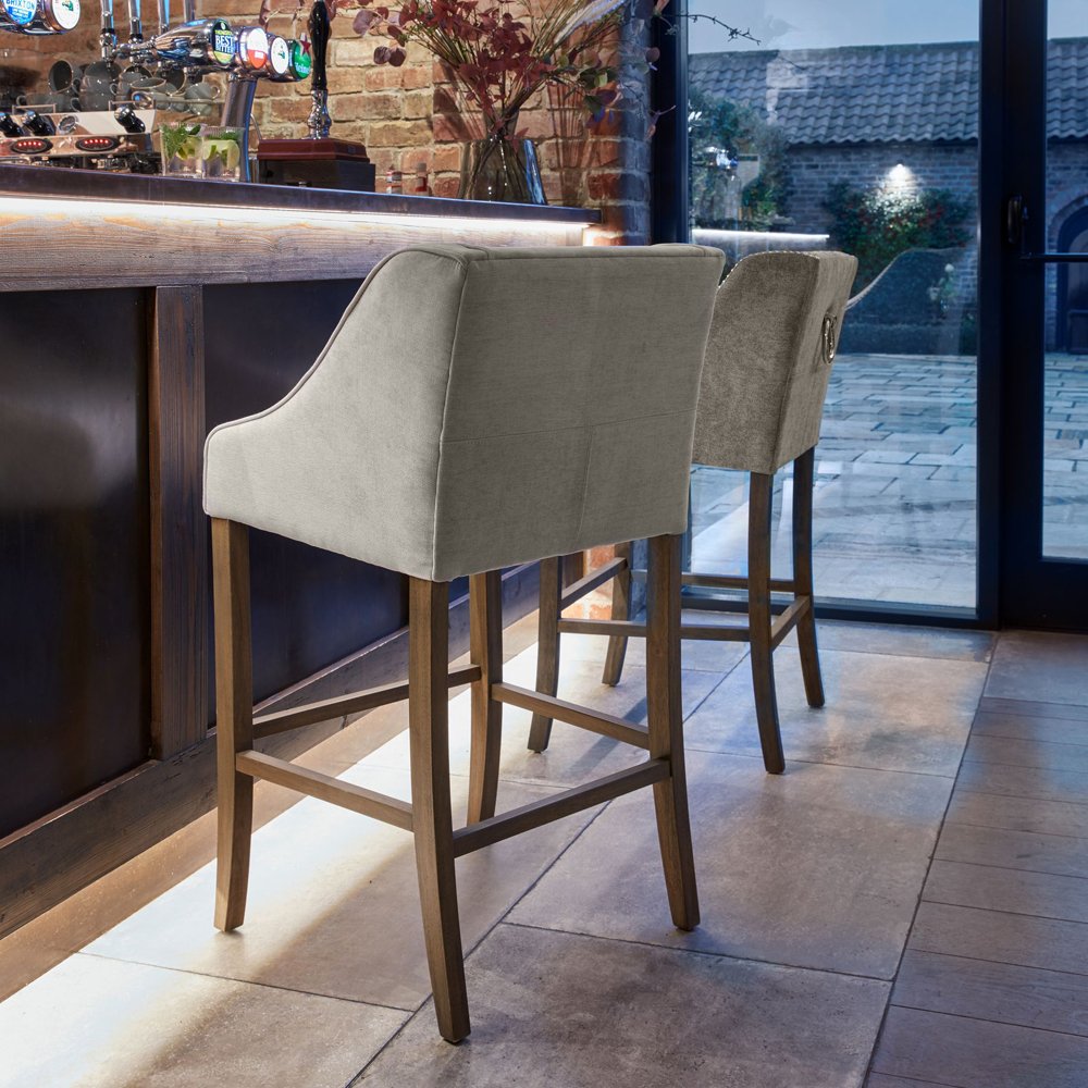 Hill Interiors Epsom Grey Barstool