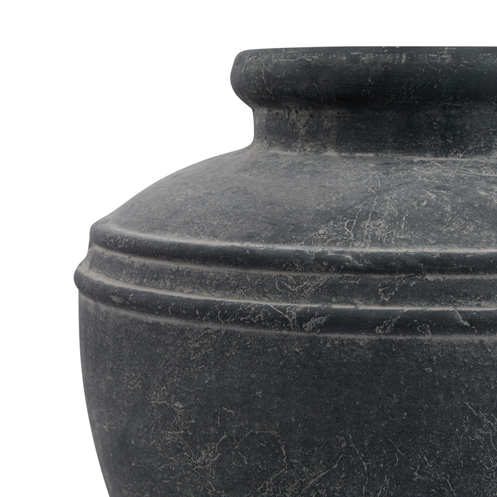 Hill Interiors Amalfi Grey Water Pot