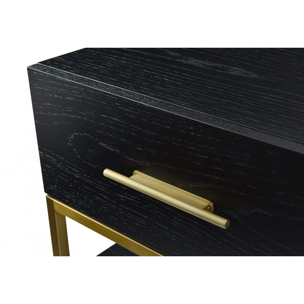 Twenty10 Designs Tulip Wenge 1 Drawer Bedside Table